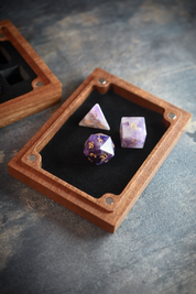 Decorative Dice Box with Velvet Interior