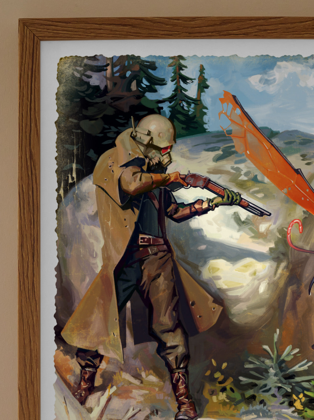 Desit Ranger Desert Ranger - Art Print – GAMETEEUK