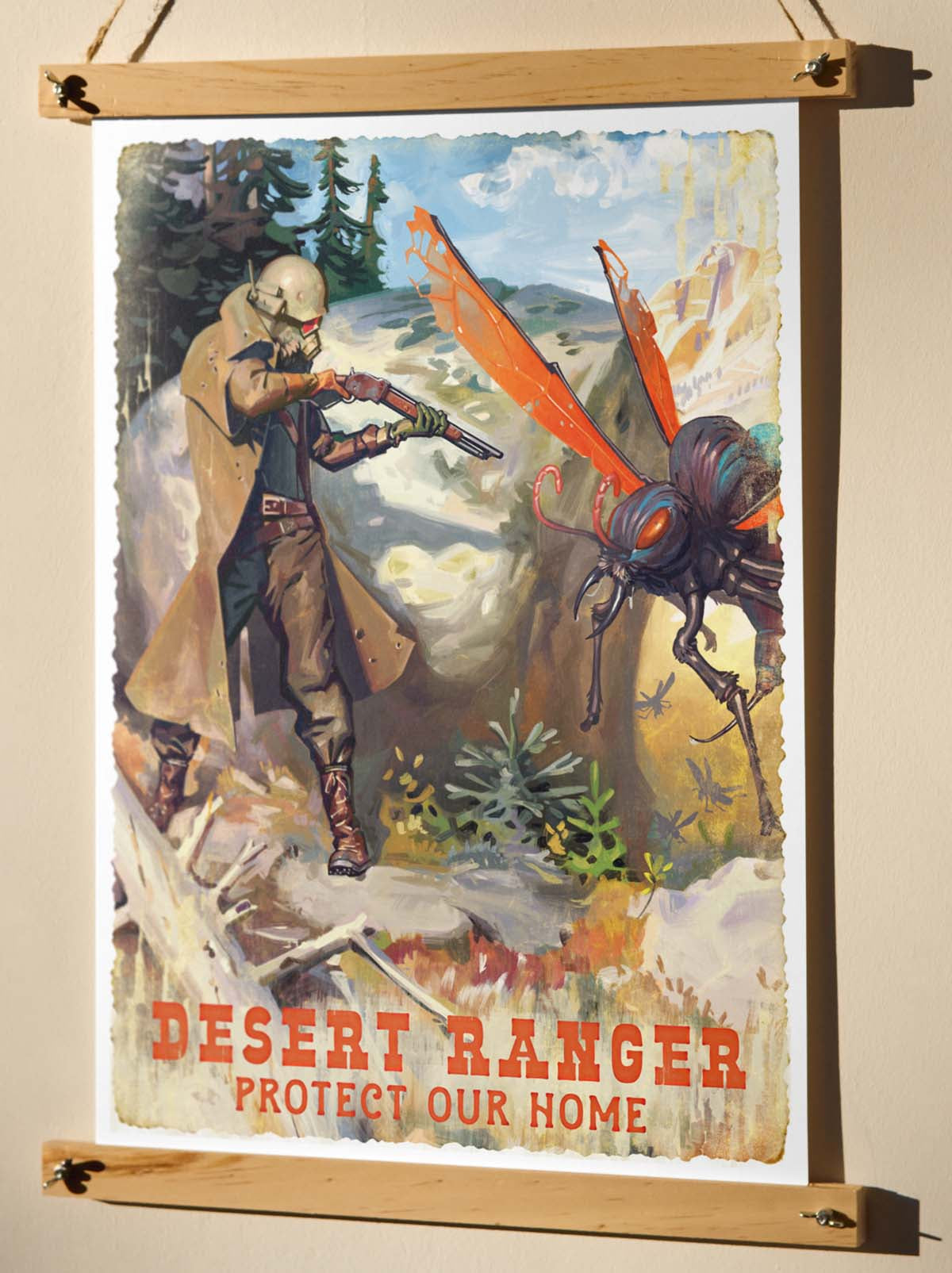 Desit Ranger Desert Ranger - Art Print – GAMETEEUK
