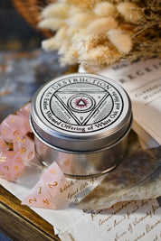 Destruction - Large Tin Candle