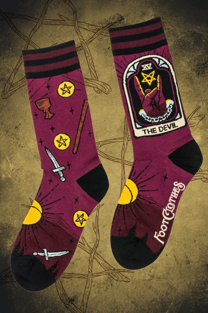 The Devil - Tarot Nouveau - Foot Clothes