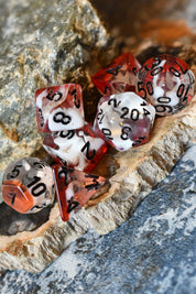 Blood Borne - Acrylic Dice Set