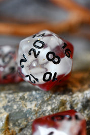 Blood Borne - Acrylic Dice Set