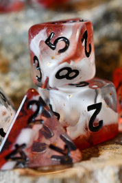 Blood Borne - Acrylic Dice Set