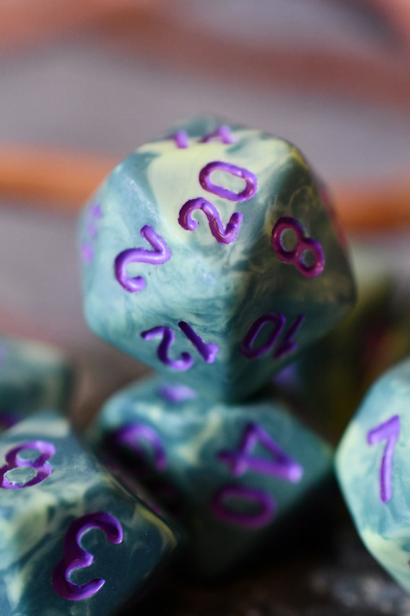 Toxic Potion - Acrylic Dice Set