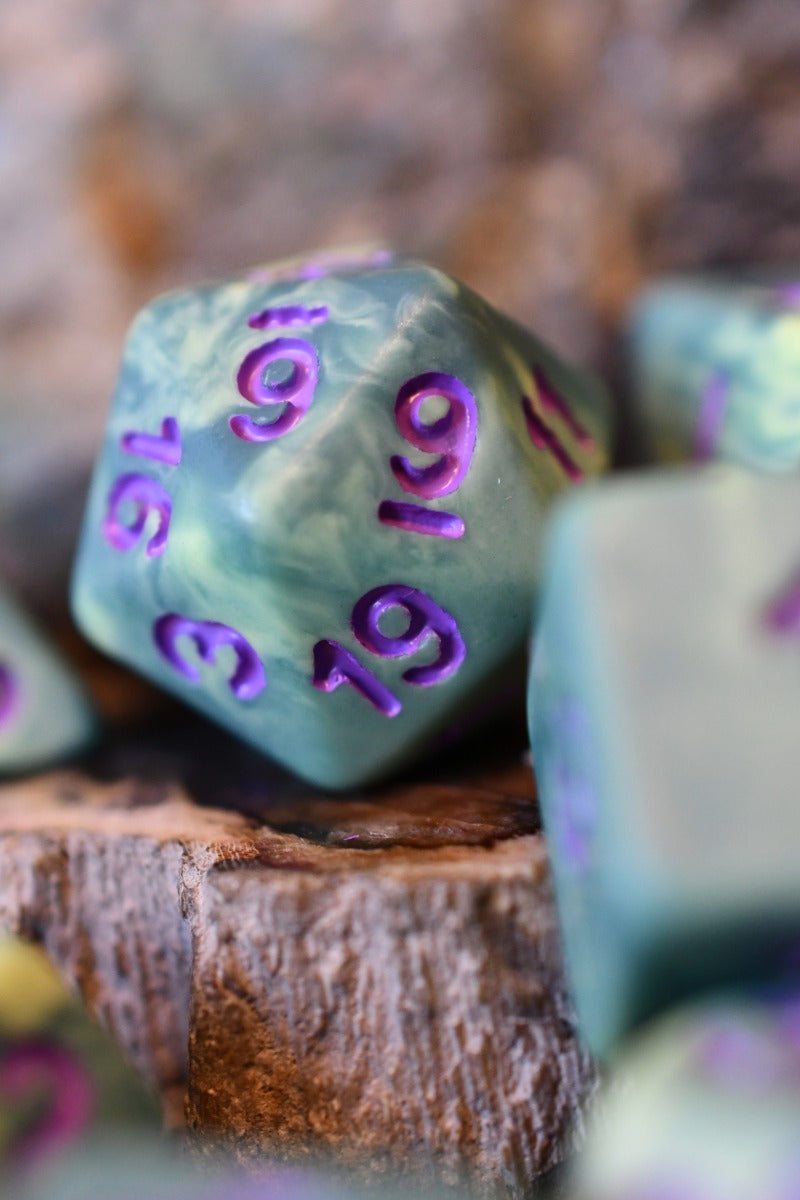 Toxic Potion - Acrylic Dice Set