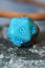 Verdigris - Acrylic Dice Set