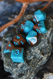 Verdigris - Acrylic Dice Set