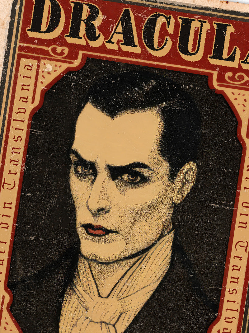 Dracula Matchbook - Art Print