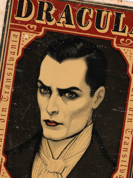 Dracula Matchbook - Art Print – GAMETEEUK