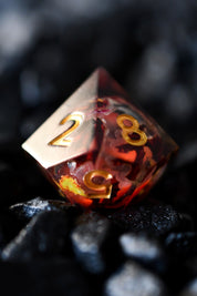 Dragon Heart - Premium Liquid Core Dice Set