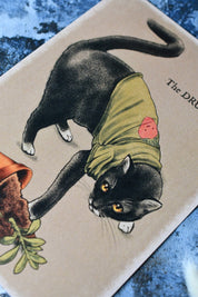 The Druid Cat - Art Print