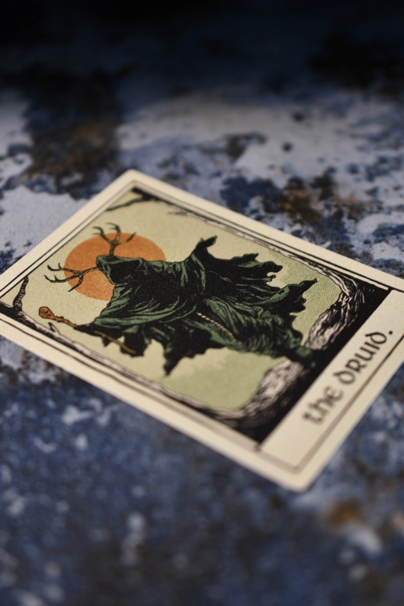 Druid - Tarot Inspired Textured Sticker