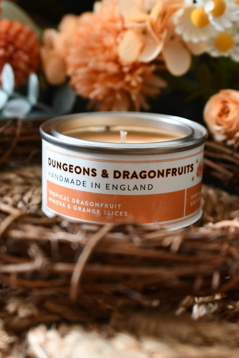 Dungeons & Dragonfruits - Gaming Candle