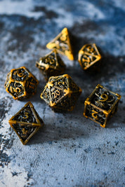 Eldritch Horror - Gold - Premium Metal Dice Set