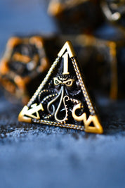 Eldritch Horror - Gold - Premium Metal Dice Set