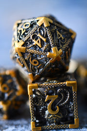 Eldritch Horror - Gold - Premium Metal Dice Set