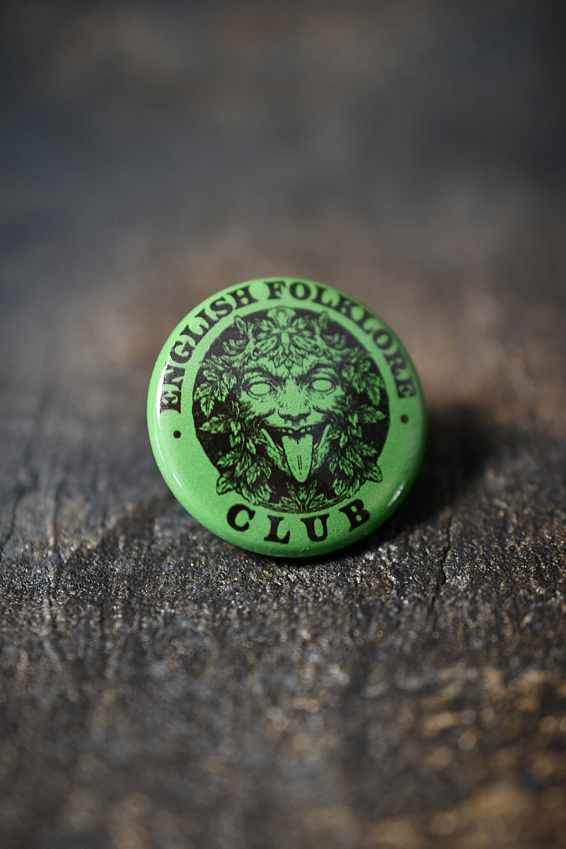 English Folklore Club - Button Badge