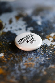 Explore Dungeons With Me - Button Badge