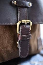 Fenland - Canvas and Leather Backpack