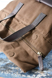 Fenland - Canvas and Leather Backpack