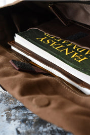 Fenland - Canvas and Leather Backpack