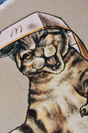 The Fighter Cat - Art Print