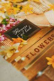 Flowers Sold Here - Art Print