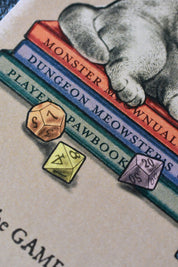 The Gamemaster Cat - Art Print