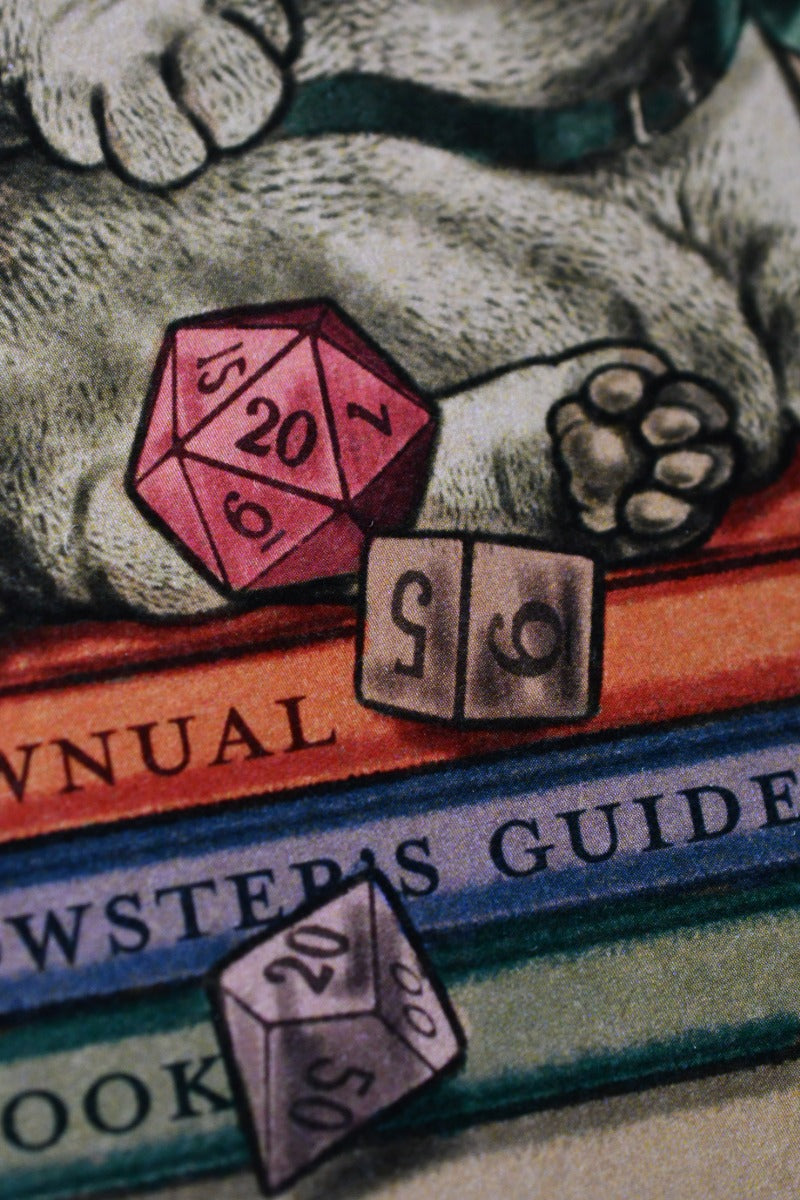 The Gamemaster Cat - Art Print