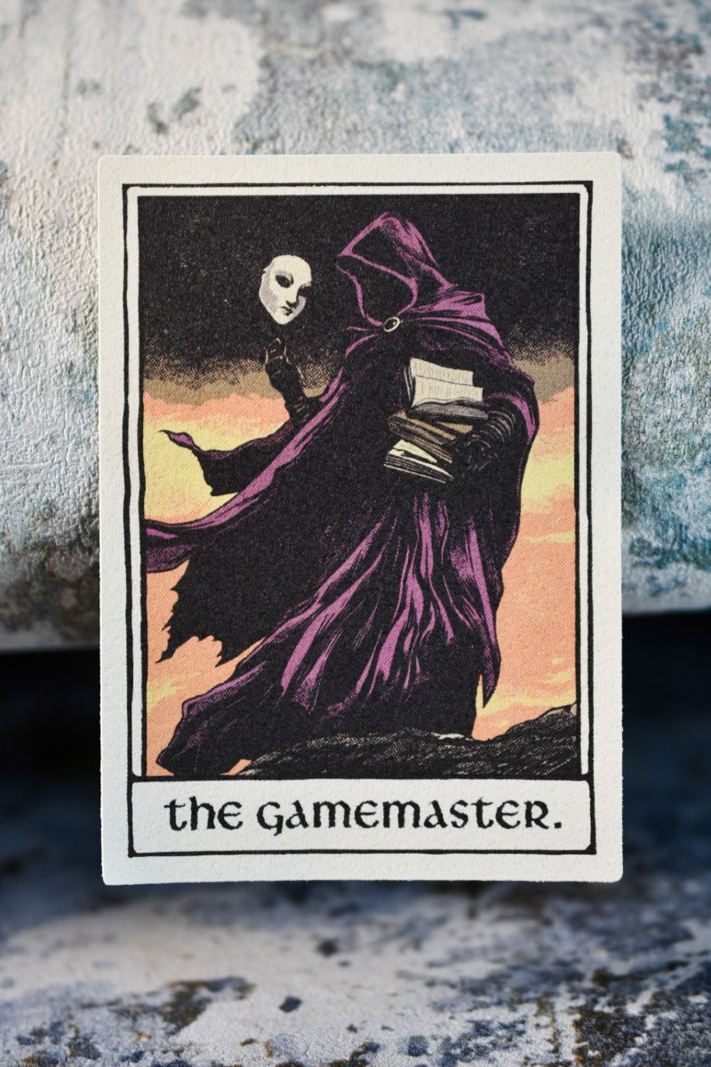 GM - Tarot Inspired Textured Sticker