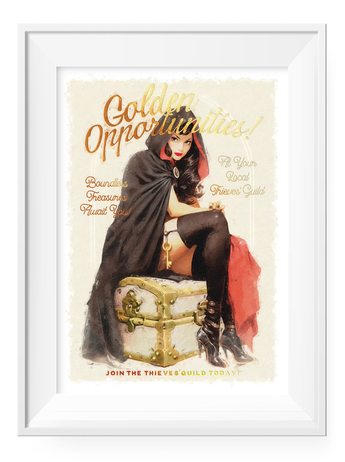 Golden Opportunities! - Art Print