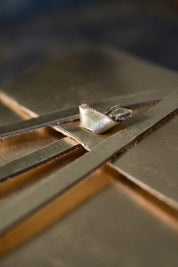 A5 Handmade Leather Luxury Paper Campaign Journal - Metallic Gold