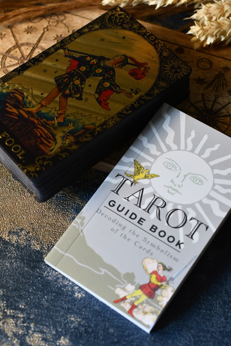 Gold Rider-Waite Tarot & Guidebook