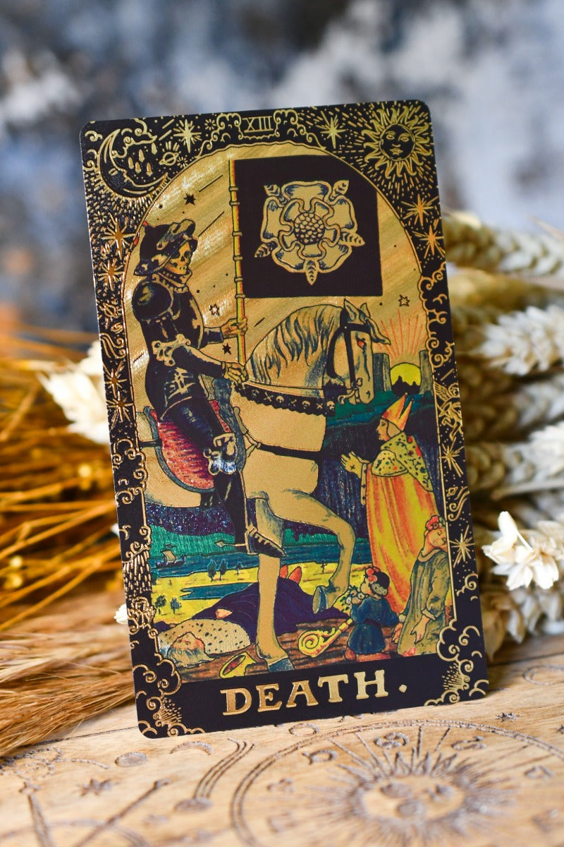 Gold Rider-Waite Tarot & Guidebook