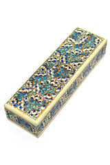 Aetherial Lace - Hand-Painted Dice and Pencil Box