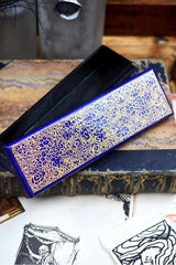 Royal Blue - Hand-Painted Dice and Pencil Box
