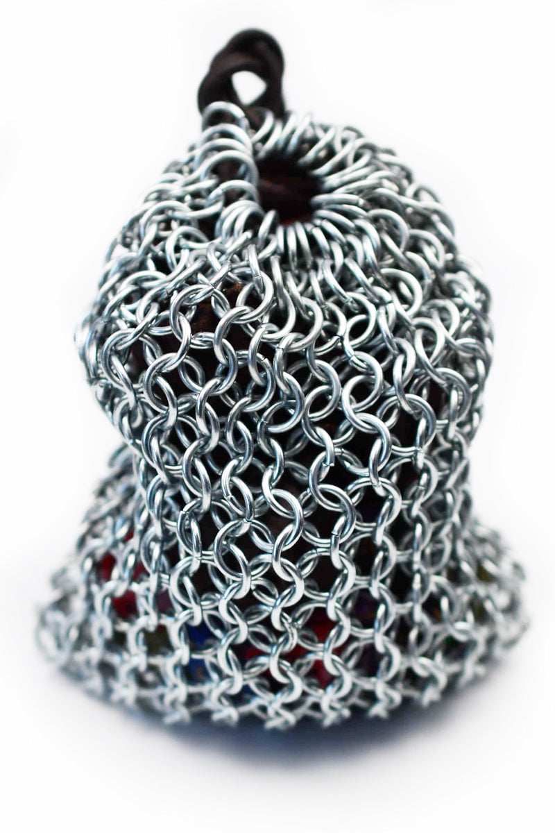 Heavyweight Solid Steel Chainmail Dice Bag