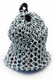 Heavyweight Solid Steel Chainmail Dice Bag