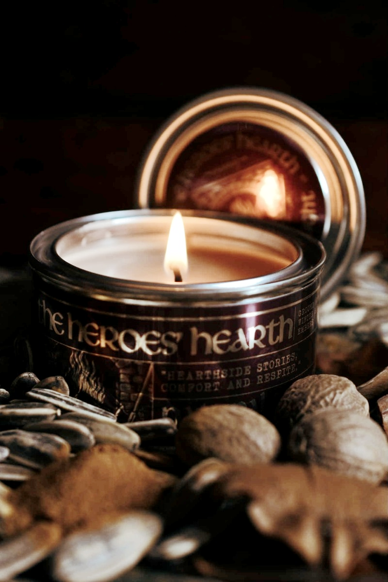 The Heroes' Hearth - Candle