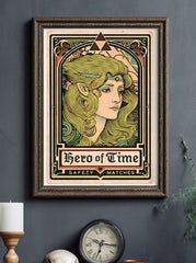 Hero of Time Matchbook - Art Print