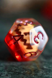 Jack O Lantern - Acrylic Dice Set
