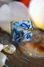 Kintsugi - Premium Sharp Edge Dice Set