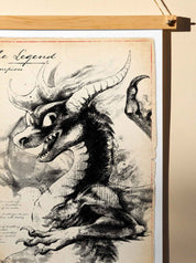 The Legend - Dragon Art Print