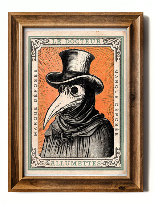 Le Docteur Matchbook - Art Print