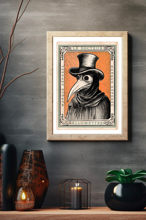 Le Docteur Matchbook - Art Print