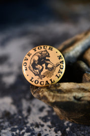 Love Your Local Lycan - Button Badge