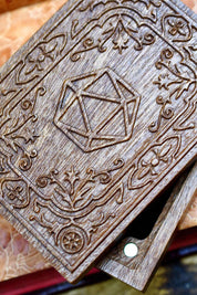 Decorative Dice Box with Velvet Interior
