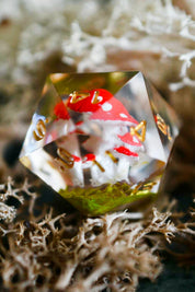Marvellous Mushrooms - Premium Sharp Edge Dice Set
