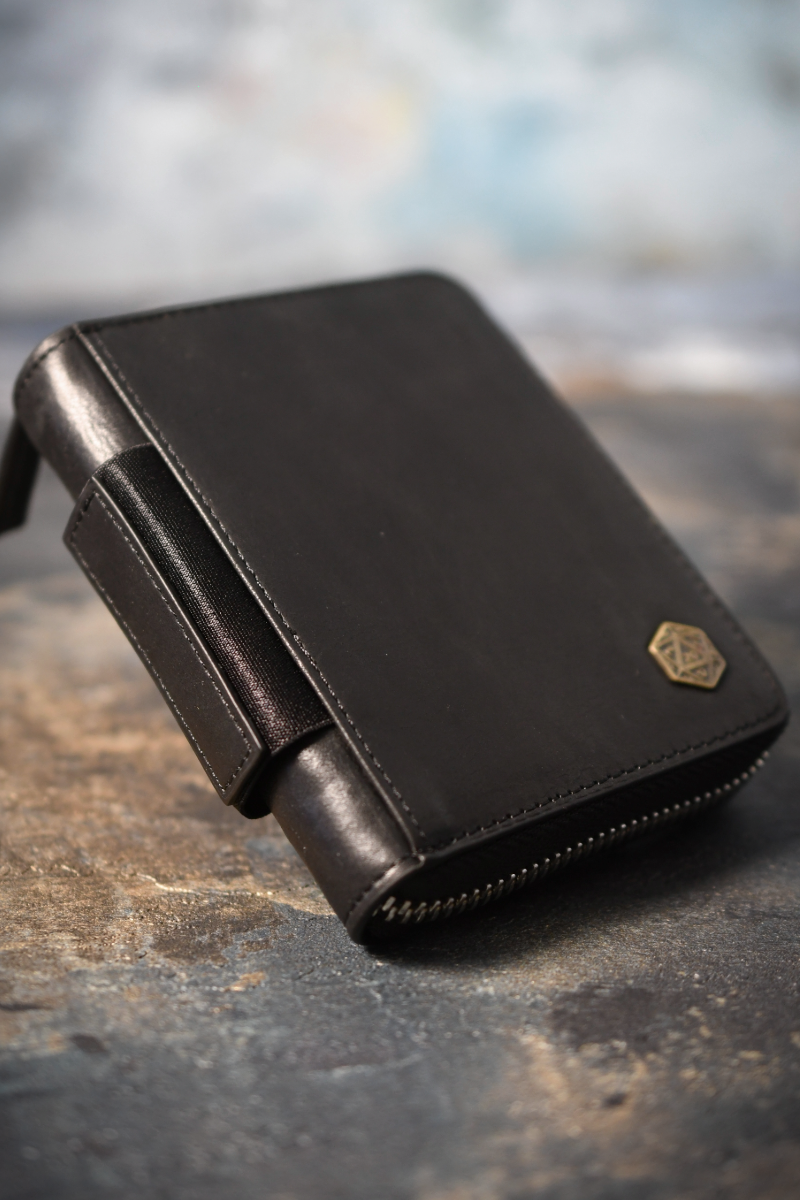 The World's Finest Wallet of Holding - Masterwork d20 Black